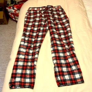 J Crew mens flannel pj pants